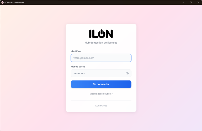 connexion ilon